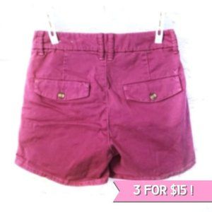 AE》Magenta Shorts•Pink Khaki•High Rise•Stretch